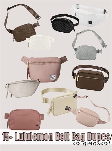 lululemon belt bag dupes|lululemon square off belt bag.